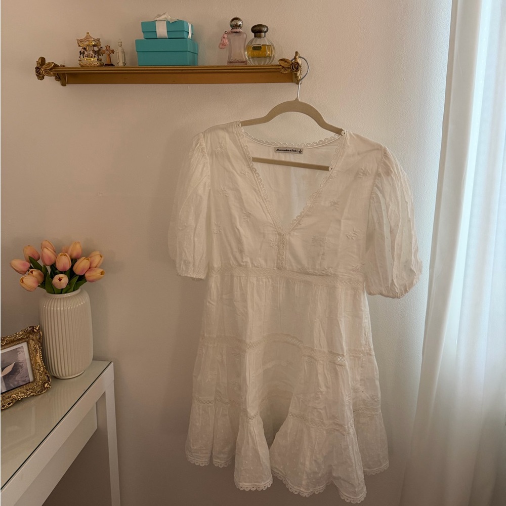 Abercrombie Babydoll Puff Sleeve Dress